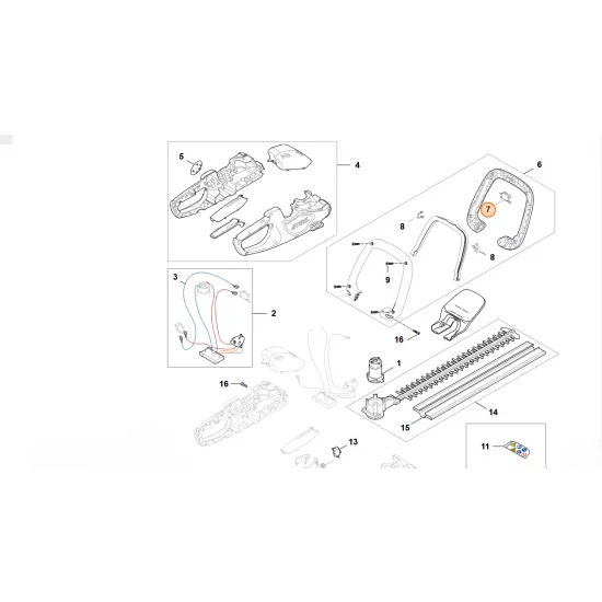 STIHL  Przełącznik HA08 430 0503